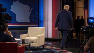 Trump Walks Out of NBC Interview, Calls Network and Rivals 'Crooked' in Wisconsin Showdown